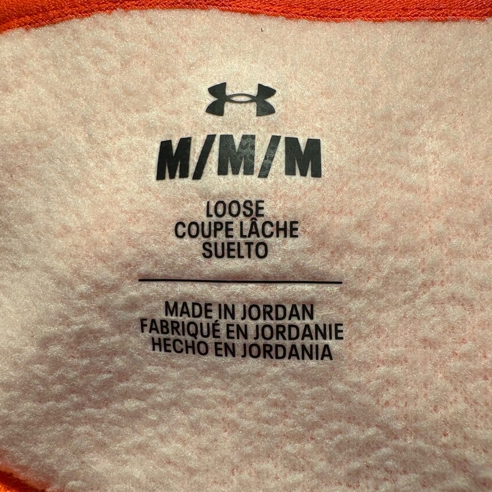 NEW with tags!! Men’s Size Medium Under Armour Fleece Twist Hoodie - Picture 7 of 7